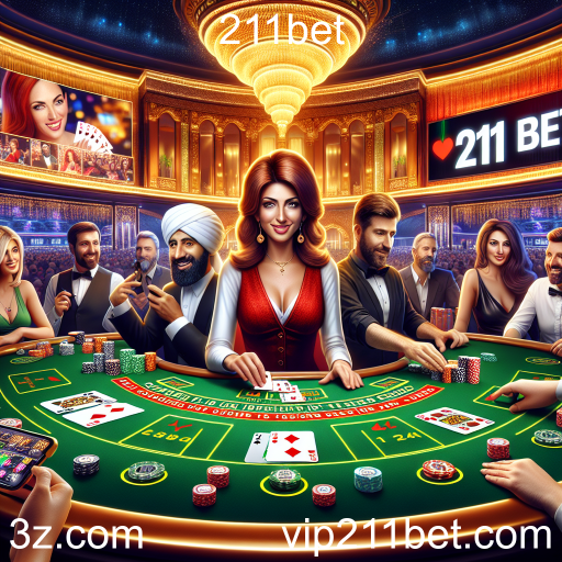 A Emoção do Casino Ao Vivo no 211bet